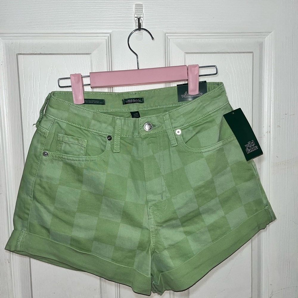 Wild Fable Checkered Women's Shorts